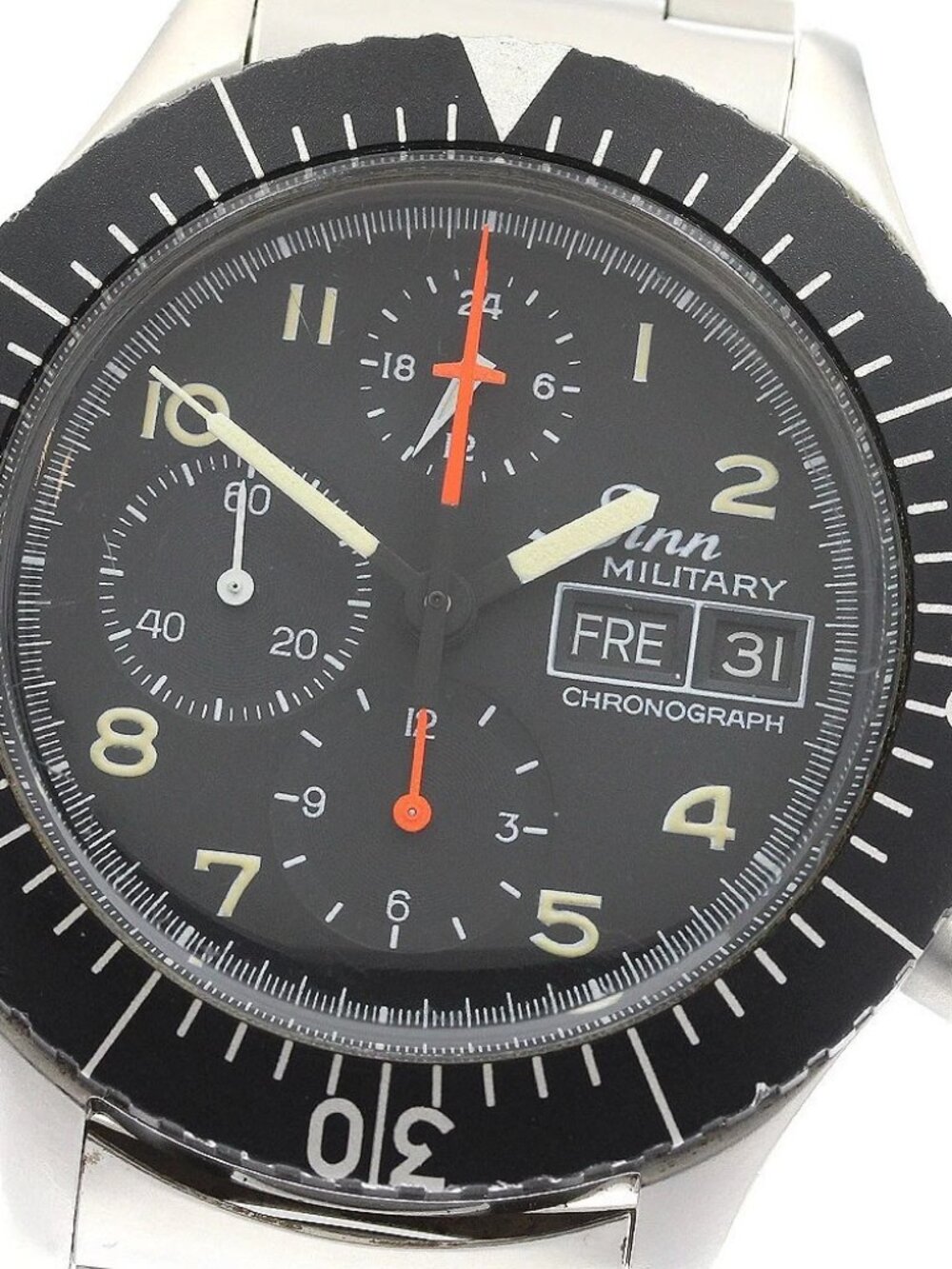 Sinn military pilot 156.B Chronograph day date Automatic Men's Watch